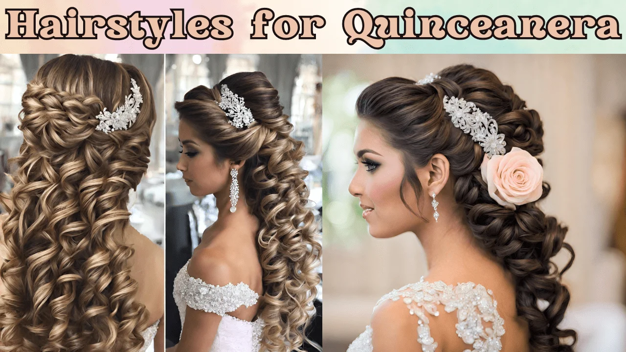 Hairstyles for Quinceañera