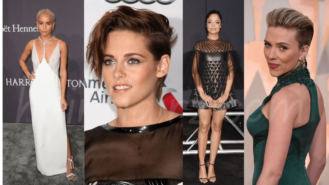 Celebrities with undercut on Red carpet