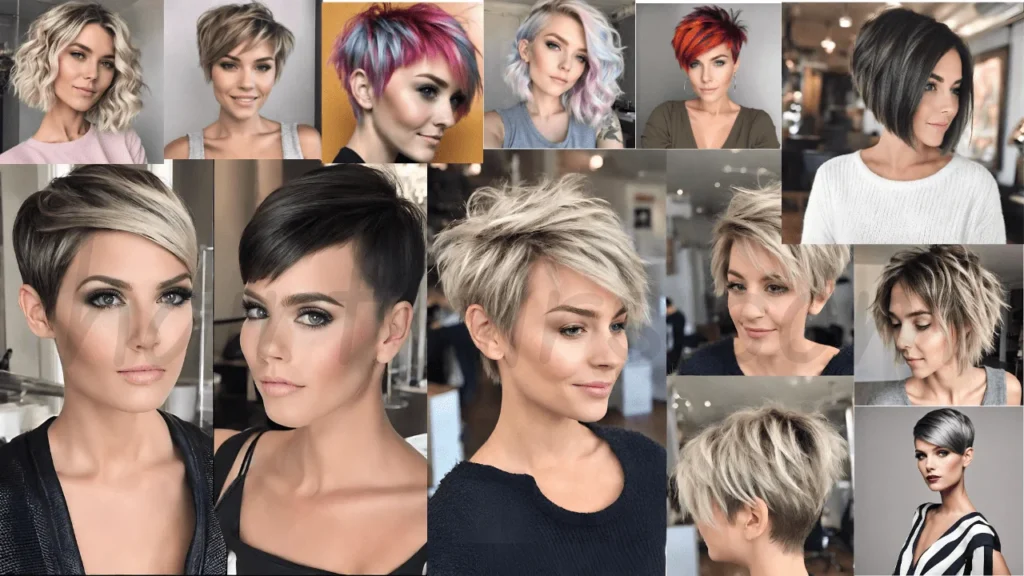 Pixie haircut and pixie hairstyle